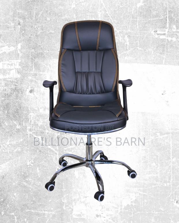 Ergonomic Seat Office Leather High-Density Foam | Comfort Meets Style - thumbnail 2