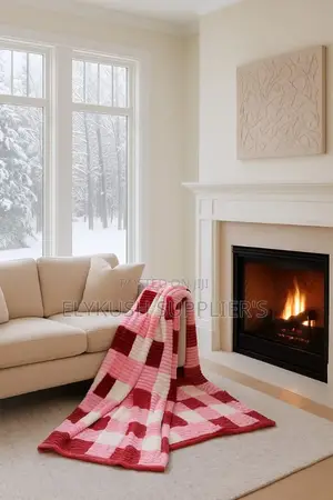 Pattern Fleece Blanket Size 6×6