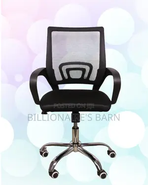 Space-Saving Chair Secretarial Mesh | Perfect for Home Office