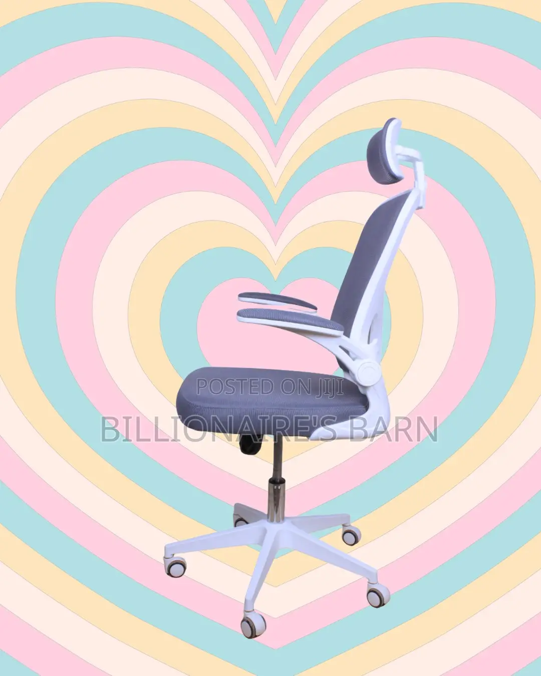 Office Quiet-Roll Chair — Easy | Same-Day Delivery Available