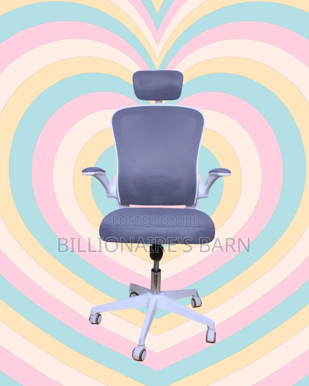 Office Quiet-Roll Chair — Easy | Same-Day Delivery Available