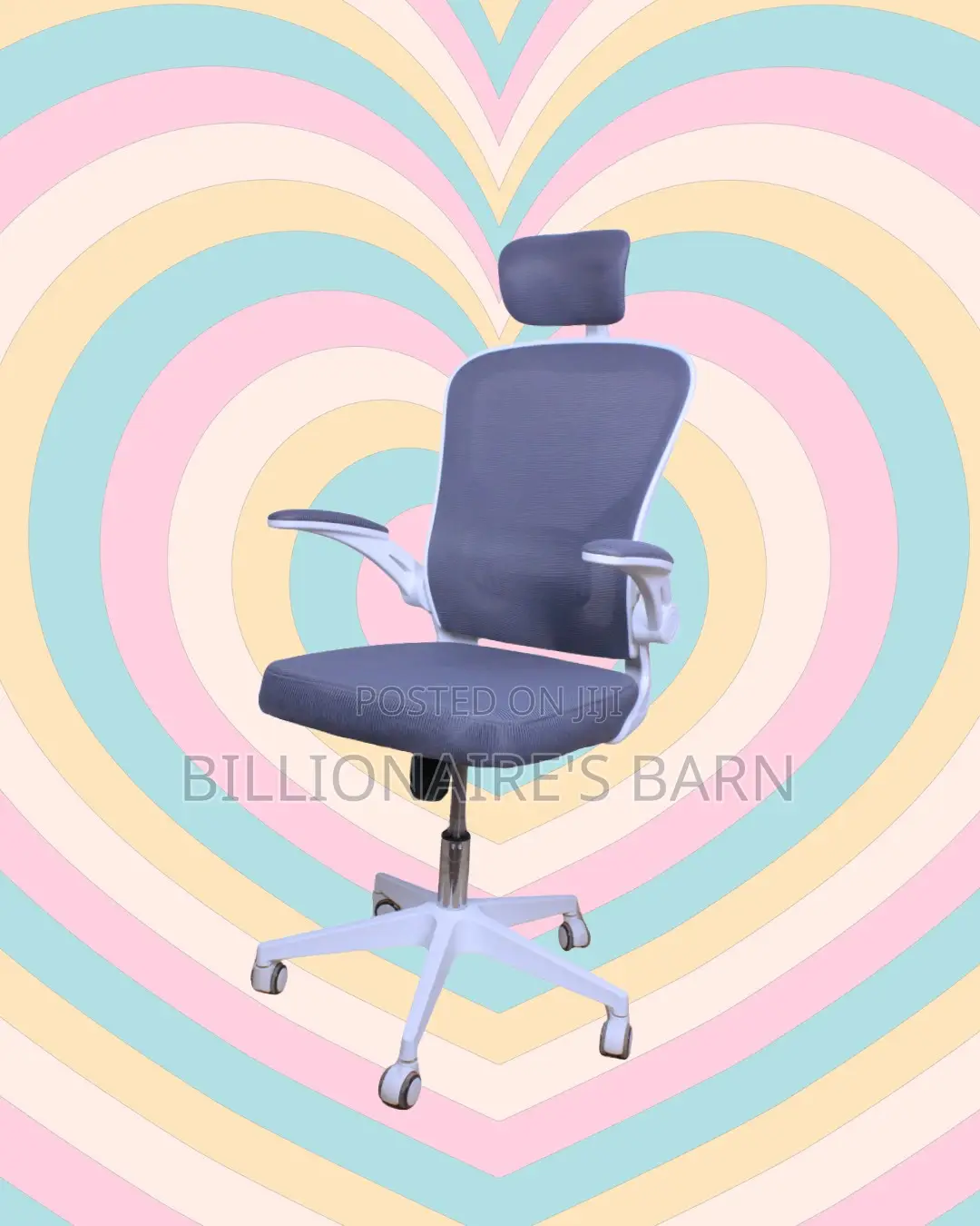 Office Quiet-Roll Chair — Easy | Same-Day Delivery Available