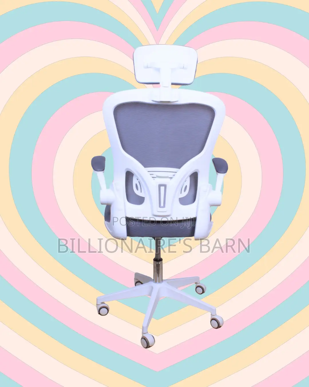 Office Quiet-Roll Chair — Easy | Same-Day Delivery Available