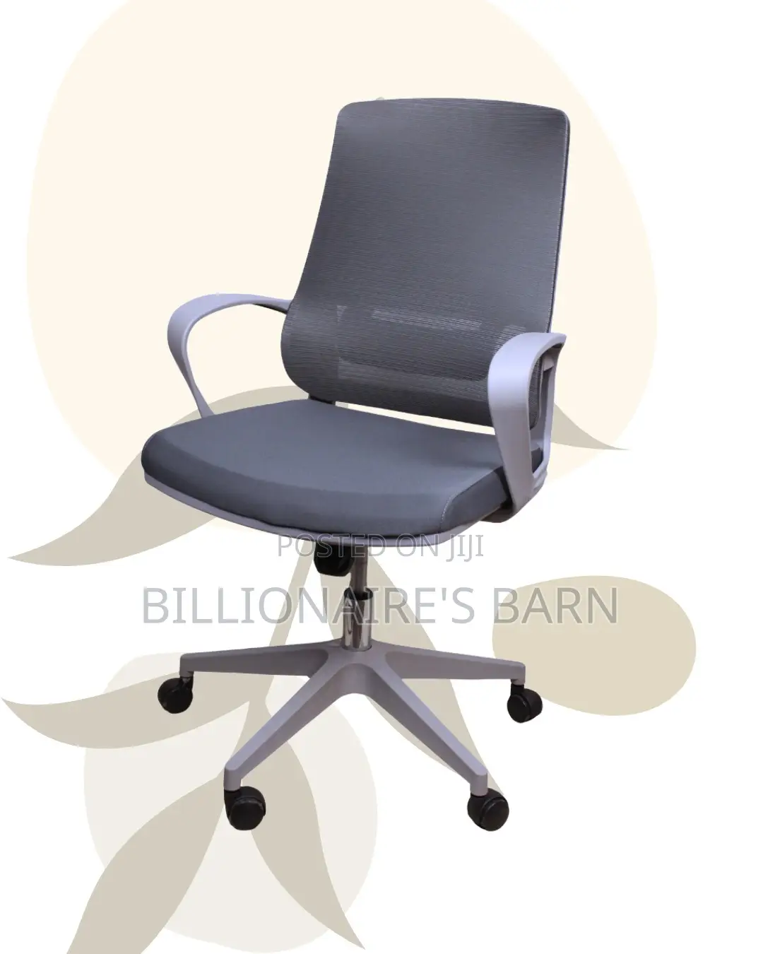 Executive Chair Ergonomic Comfy Grey | Same-Day Delivery Available