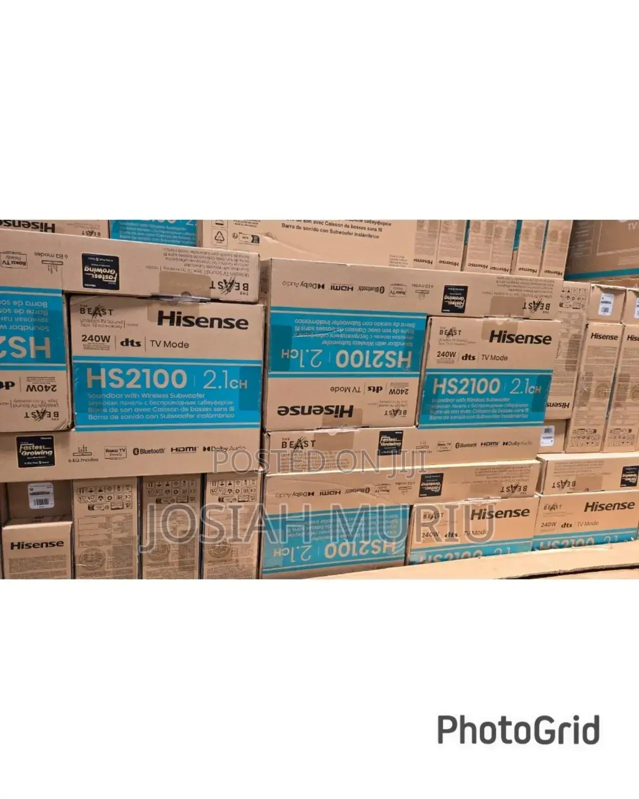 Hisense Hs2100 240watts Soundbar