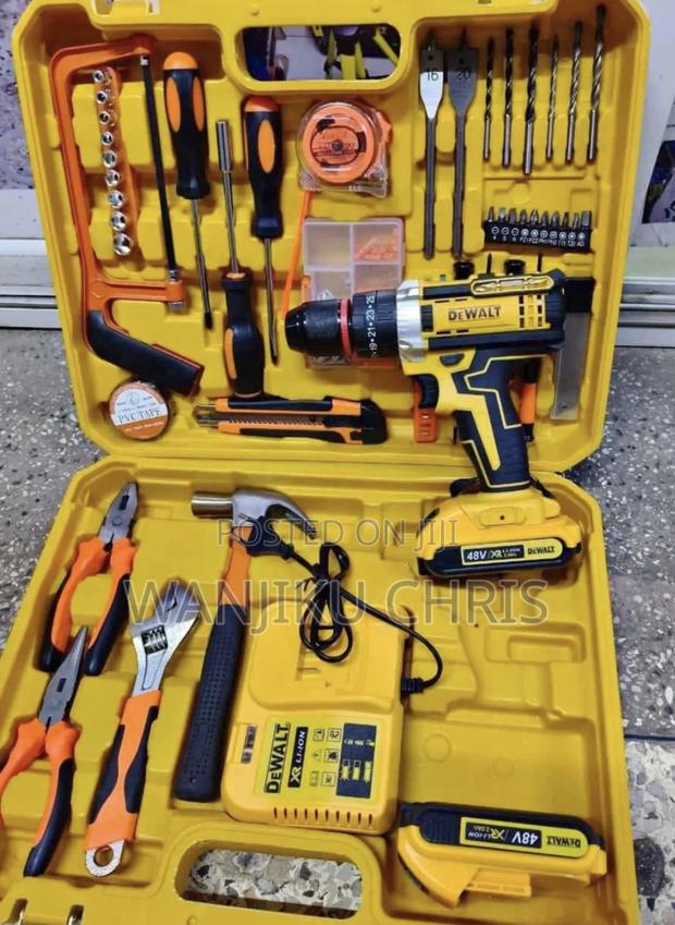 Dewalt Cordless Drill Set/Dewalt Rechargeable Drill Set - main view