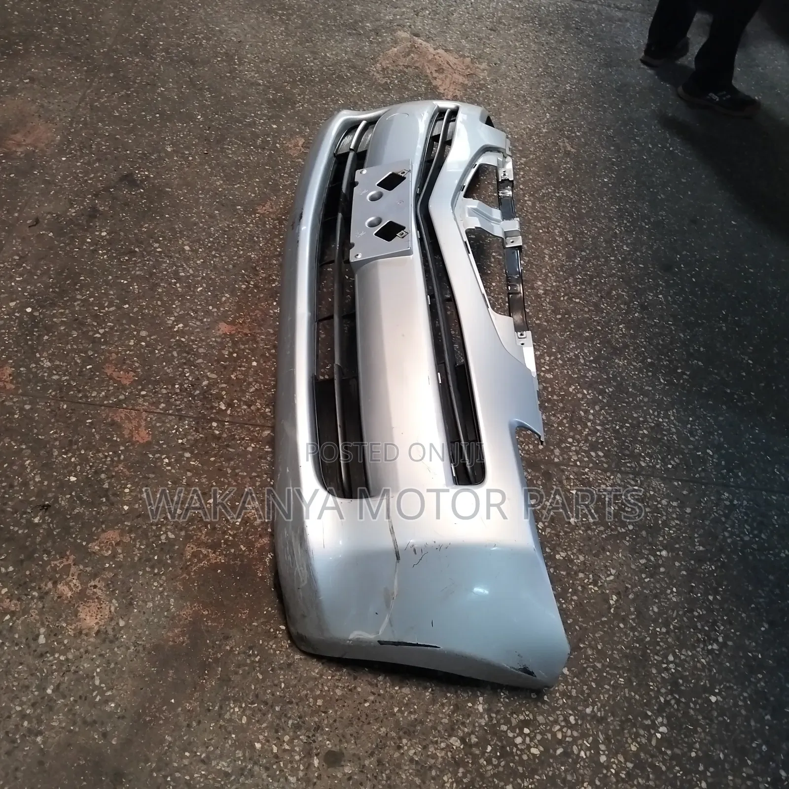 Toyota Ractis 2005/2010 Front Bumper, Less Grille . Clean Ex Japan