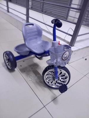Kids 3-Wheel Tricycle With Front Basket