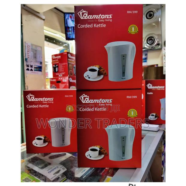 Ramtons Electric Kettle *Ramtons Corded Kettle 1.7litres Rm399 . - main view