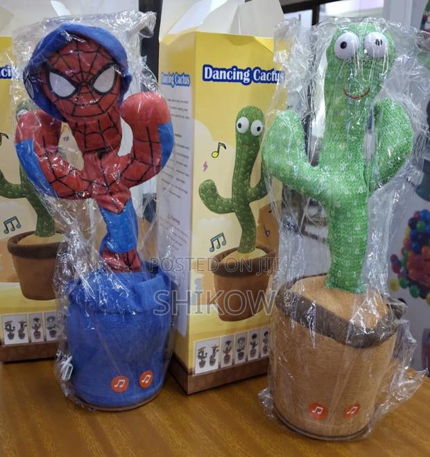 Dancing Cactus Talking Toy - main view