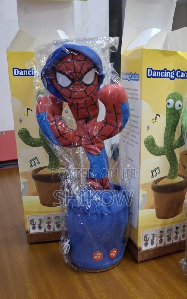 Spider Man Dancing Cactus Talking Toy
