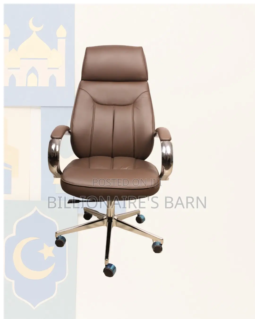 Comfort Supportive Brown Office | Same-Day Delivery Available