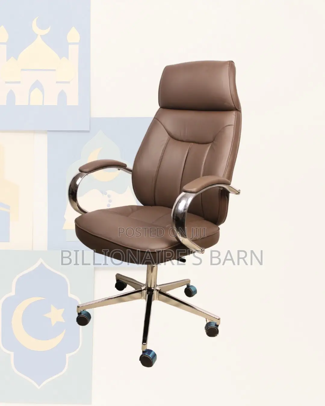 Comfort Supportive Brown Office | Same-Day Delivery Available