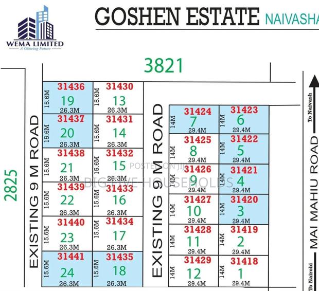 Goshen Naivasha 50×100 Land for Sale