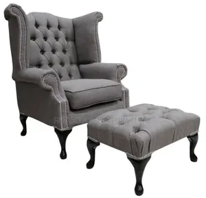 Office Wingback Armchair - Free Delivery+ Ottoman.