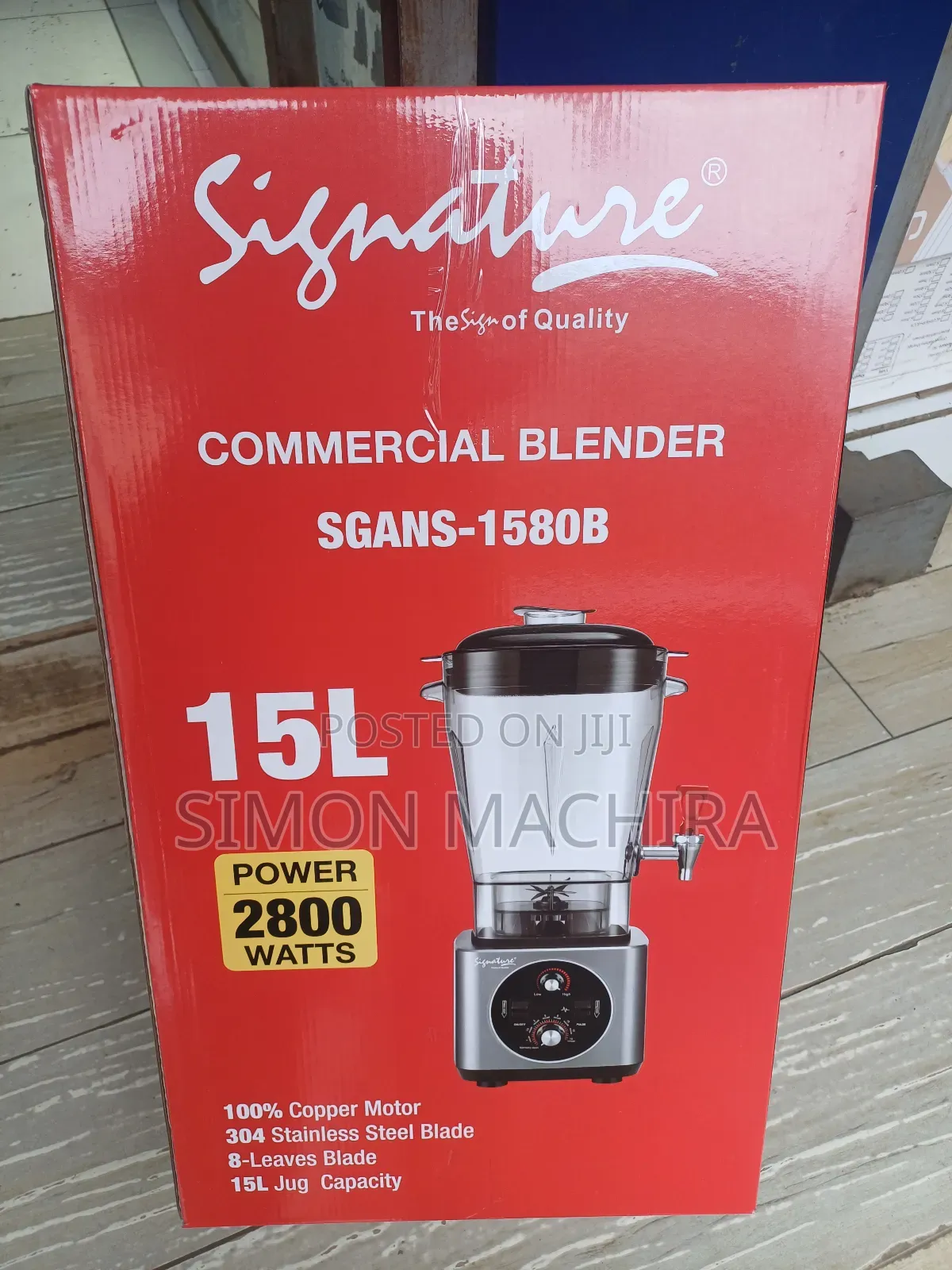 Signature Commercial Blender 2800w