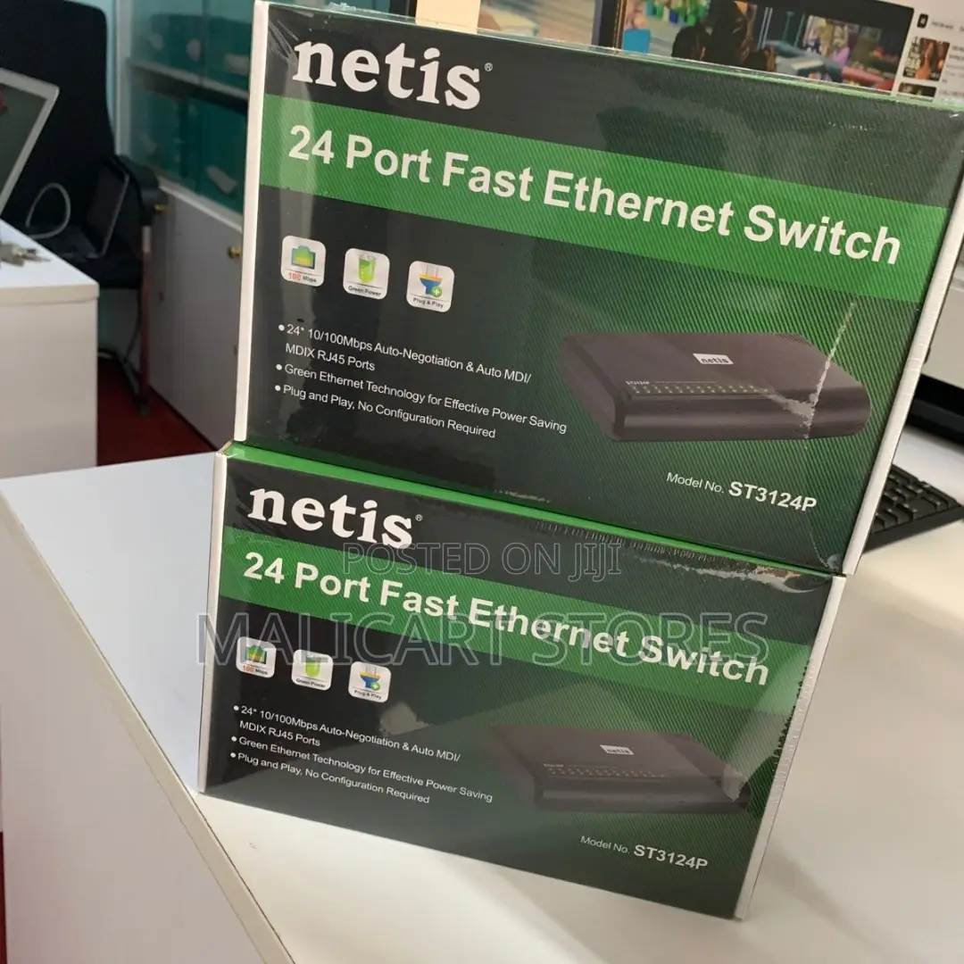Netis 24 Port Fast Ethernet Switch