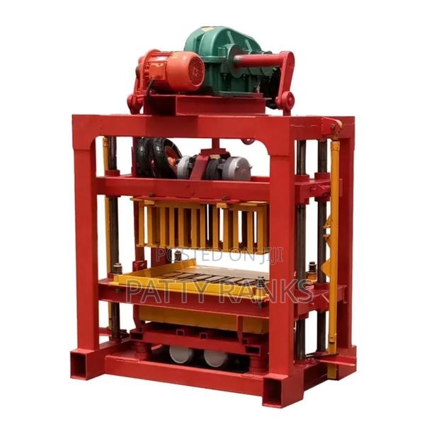Qtj4-40 Interlocking Brick Machine Multi Functional Block Machine - thumbnail 2