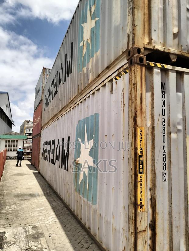 Container Shops? 40ft High Cube Empty Shipping Containers - main view