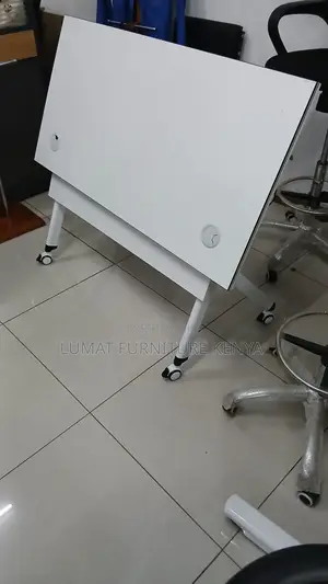 Modern White Wooden Foldable Table