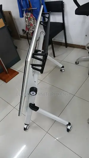 Modern White Wooden Foldable Table