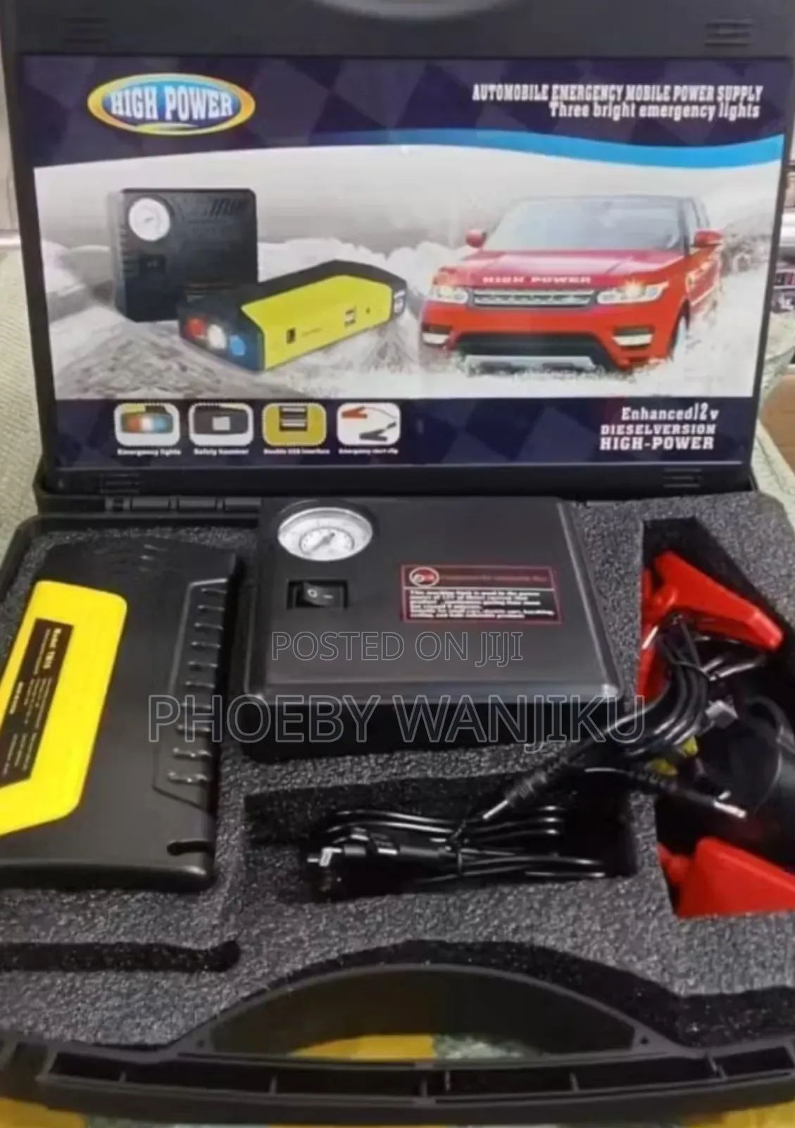 Jumpstarter Battery Capacity *50800ma*