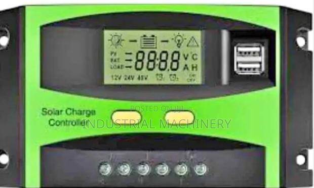 Solar Change Controller - main view
