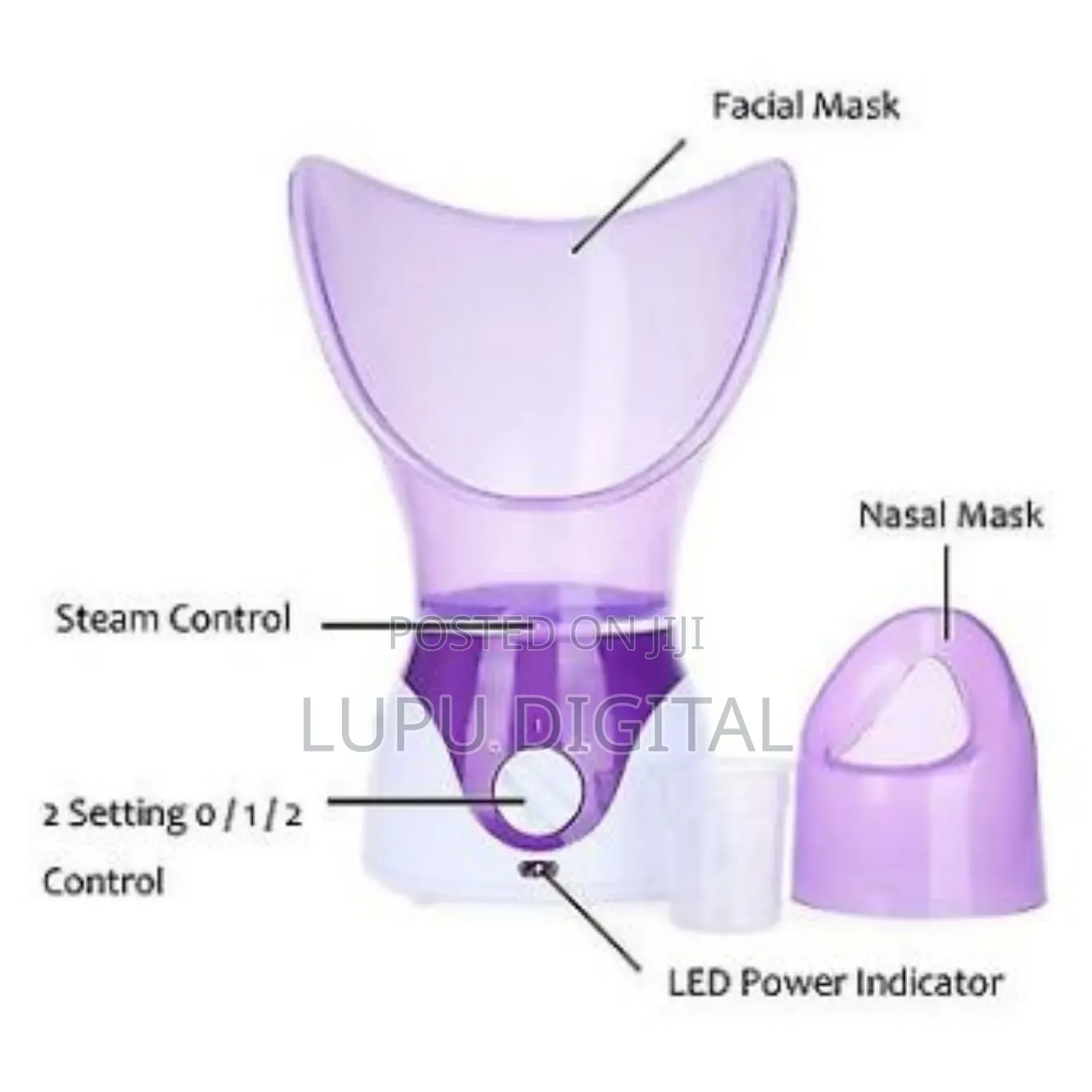 Facial Nasal Steamer Now Available in Purple Colour