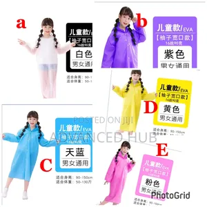 Kids Size Durable Rain Coat