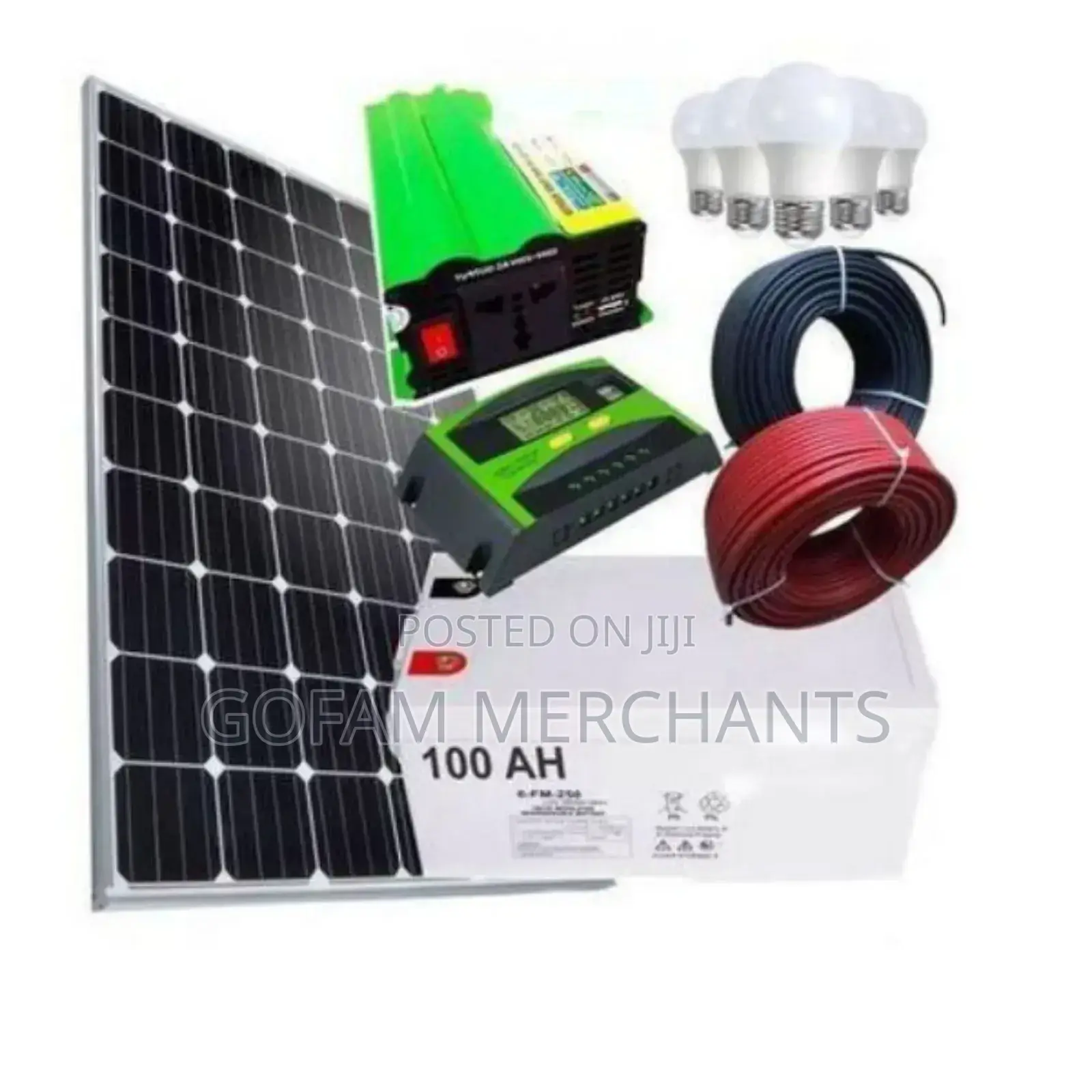 600w Solar System Kit. Phoenix Solar Panel 100w