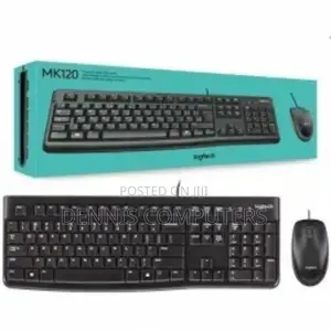 Mk120 Corded Keyboard and Mouse Combo