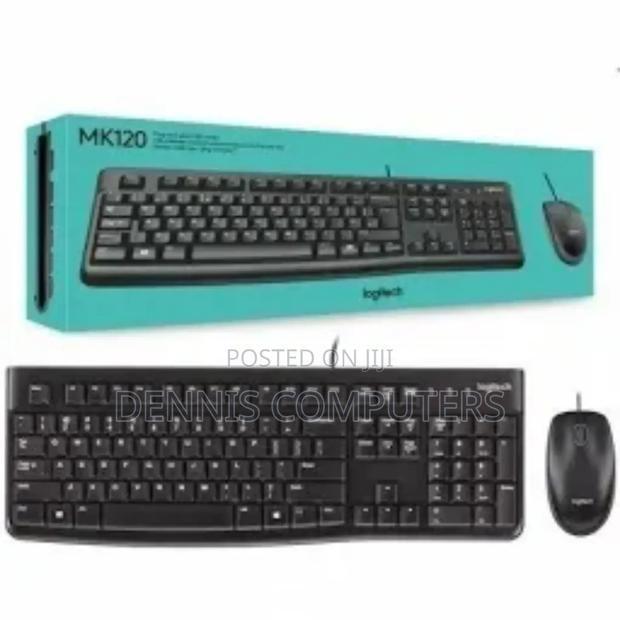 Mk120 Corded Keyboard and Mouse Combo