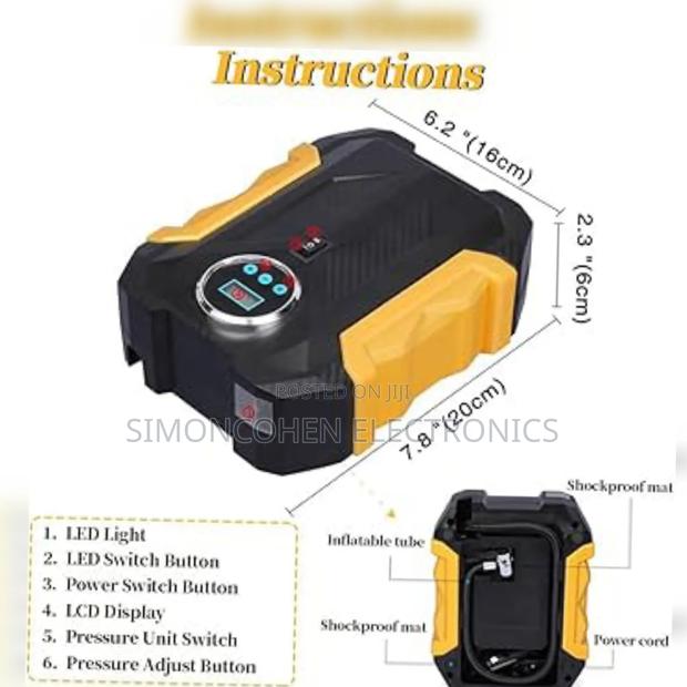 Portable Tyre Inflator - thumbnail 2