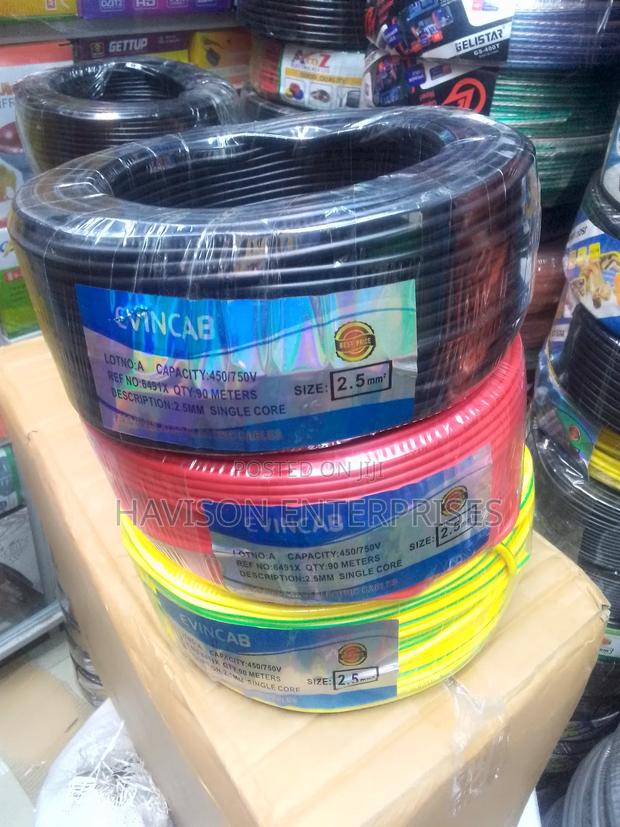2.5mm Evincab Cable