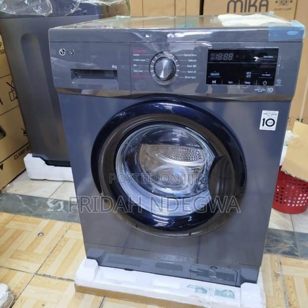 Lg 11kg Front Load Wash and Spin Washing Machine - main view