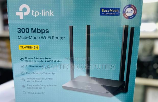 Tp Link Tl-Wr846n Multi-Mode Wifi Router