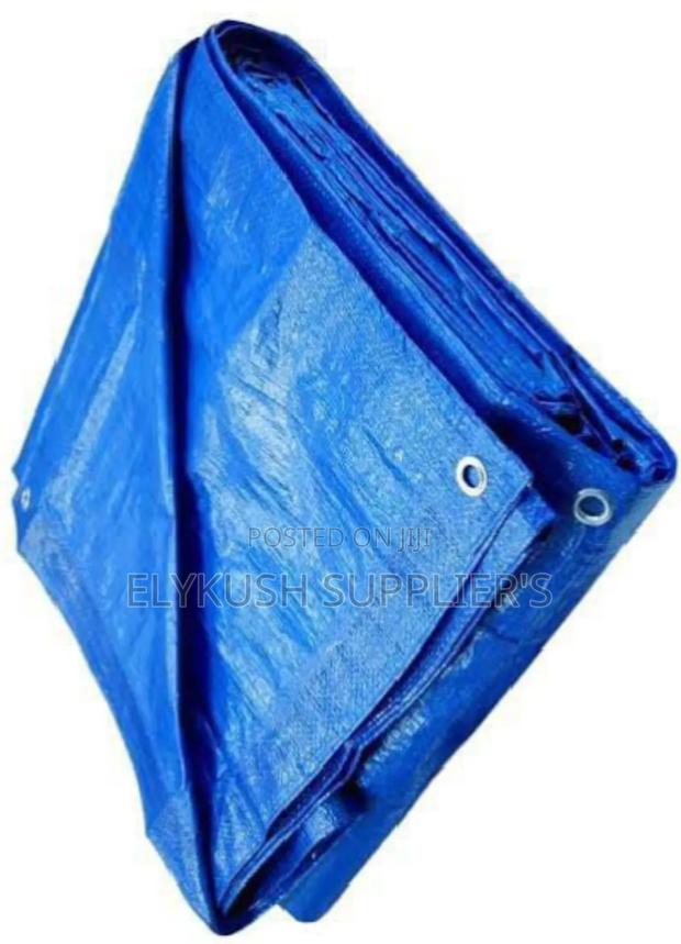 *Blue Tarpaulin* *4x5m - main view