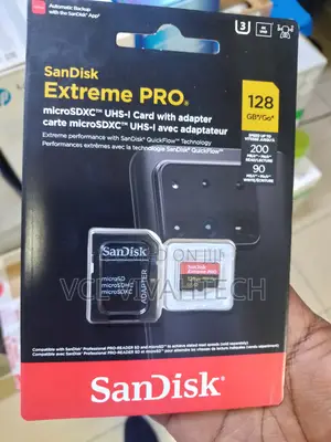 Sandisk Extreme Pro Micro Sd 200mb/S 128gb