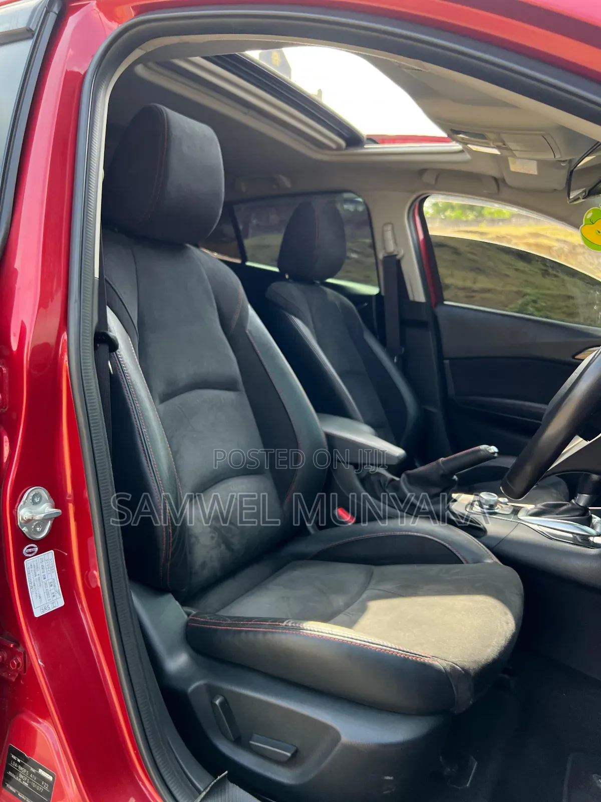 Mazda Axela 2015 Red