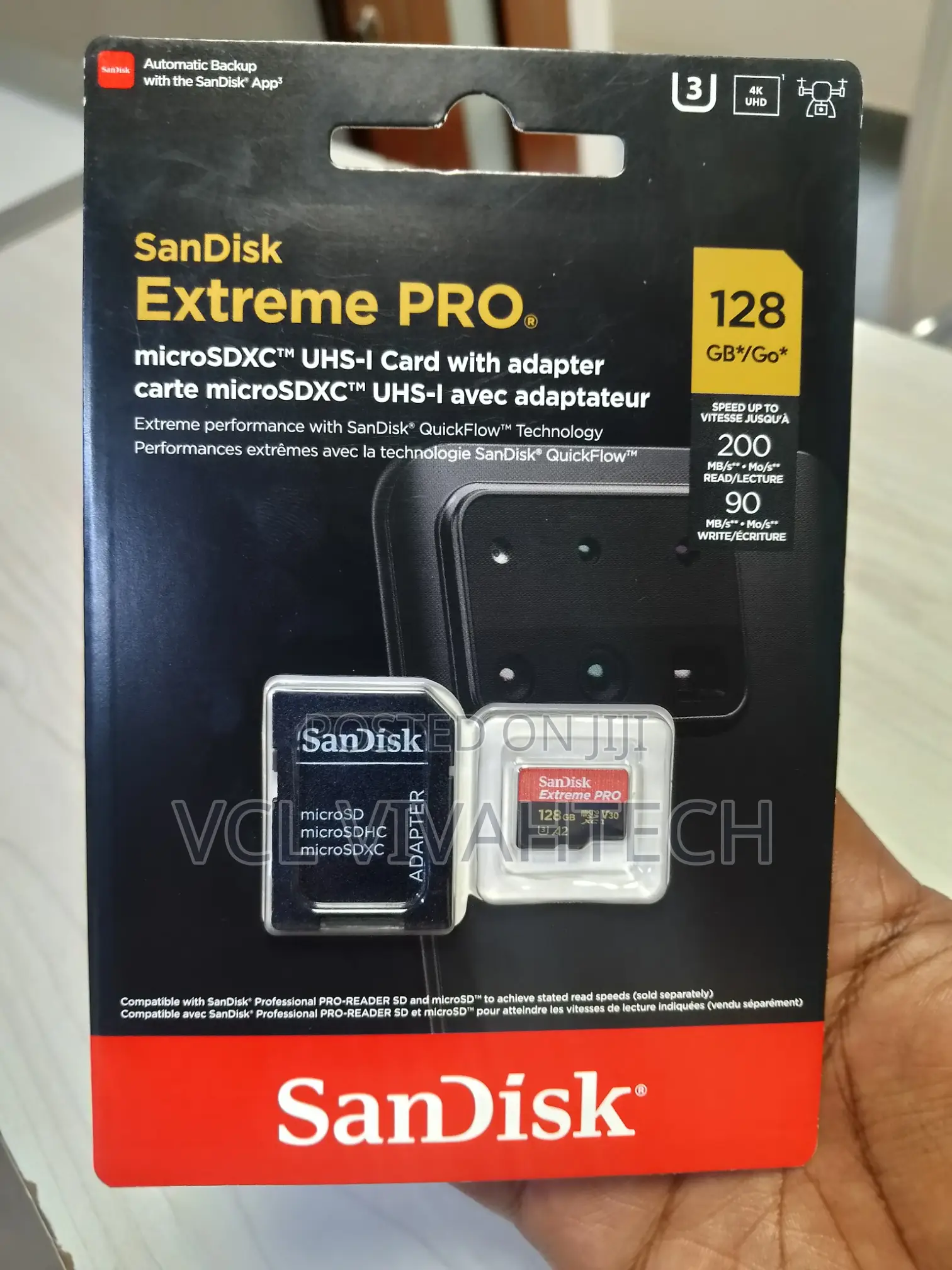 Sandisk Extreme Pro Micro SDXC 200mb/S 128gb