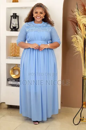 Sky Blue Maxi Dress