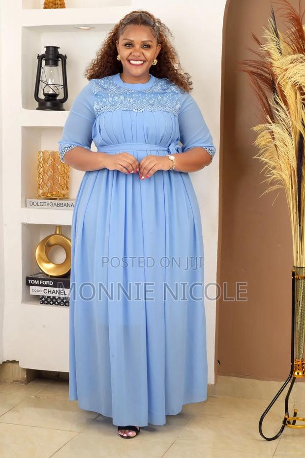 Sky Blue Maxi Dress
