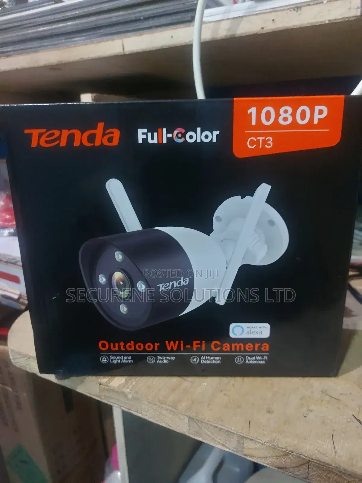 Tenda Ct3 1080p Outdoor Wi-Fi Camera.