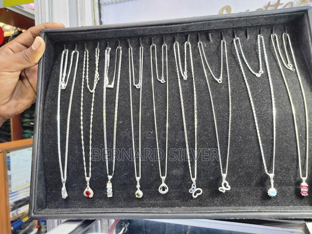 Classy Silver Ladies Necklace - thumbnail 2