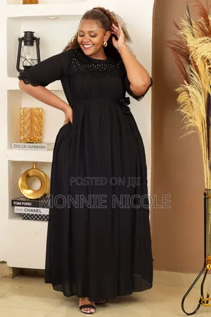 Peach Maxi Dress