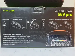 Wireless Bluetooth Speaker. Calus S69 Pro Rechargeable Radio.Pulse RGB