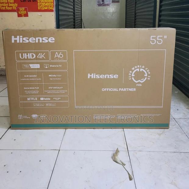 Hisense 55 Inches Uhd Tv 55a6