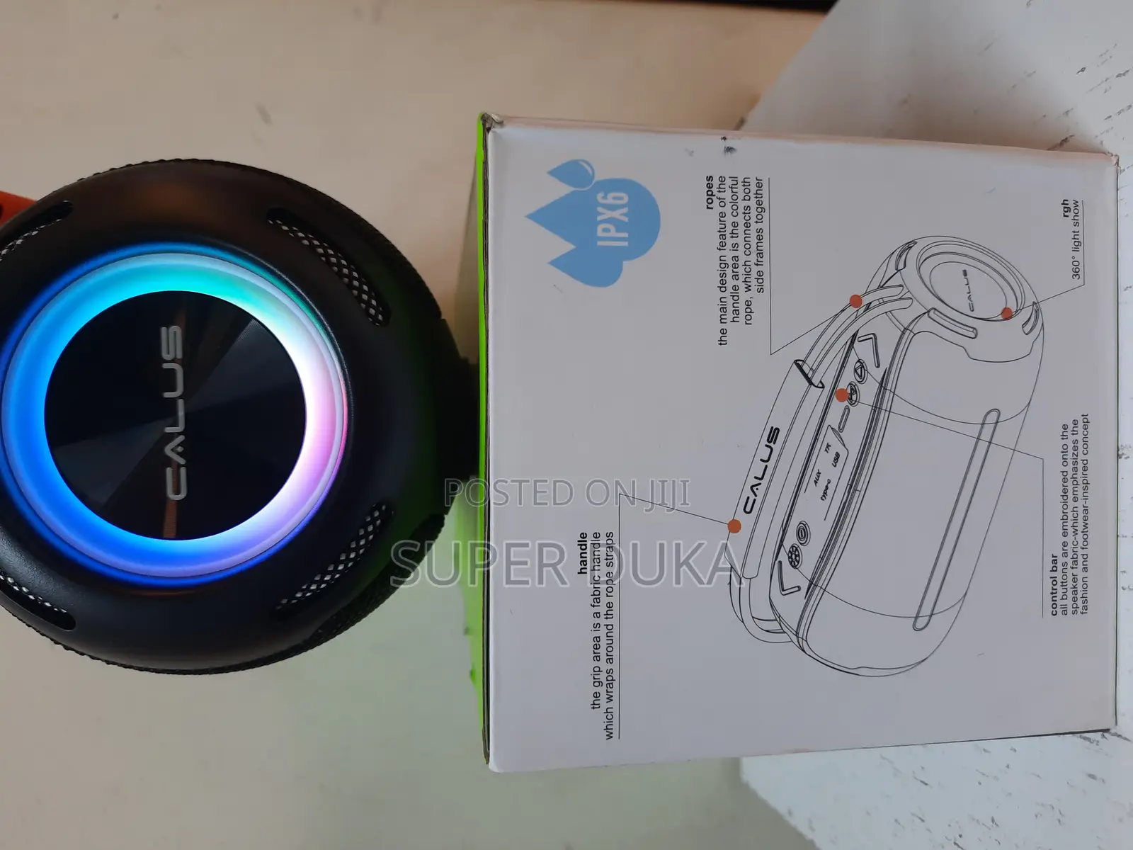 Wireless Bluetooth Speaker. Calus S69 Pro Rechargeable Radio.Pulse RGB