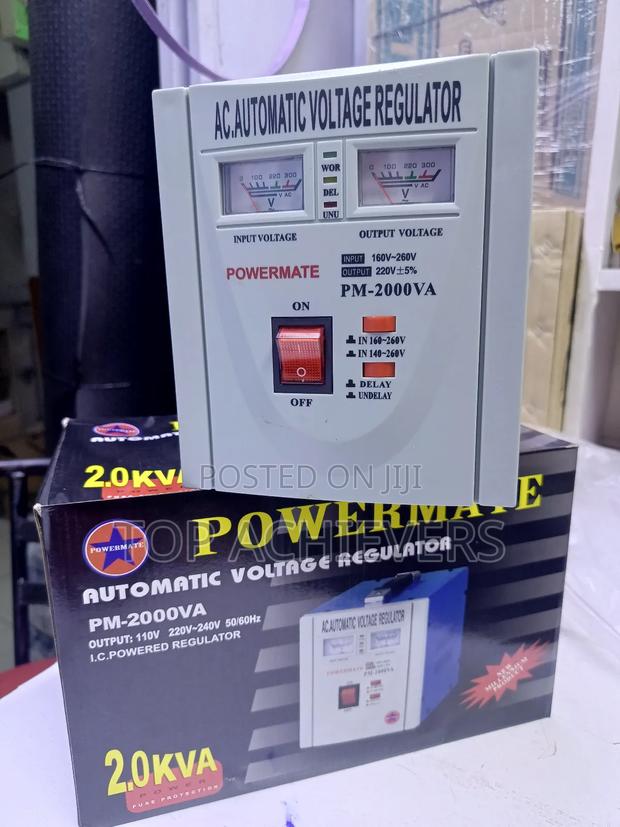 2kva Automatic Voltage Regulator - main view