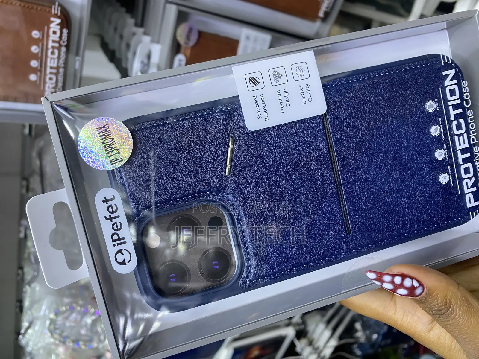 Ohasic iPhone 13 Pro Max Wallet Case With Card Holder